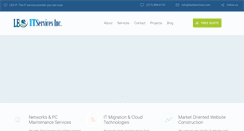 Desktop Screenshot of leoitservices.com